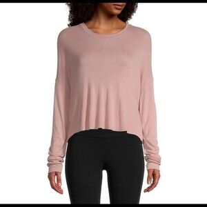 Flirtitude Juniors -Womens Round Neck Long Sleeve